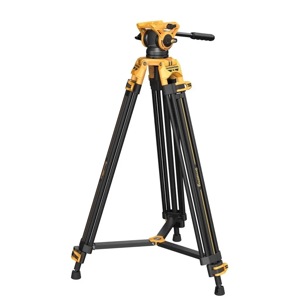SmallRig AD-01 Heavy-Duty Tripod with Fluid Head (Bumblebee Edition) Yellow NEW